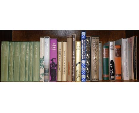 Folio Society.  A group comprising Jane Eyre, The Professor, Agnes Grey, The Talent of Wildfowl Call, Villette, Wuthering Hei