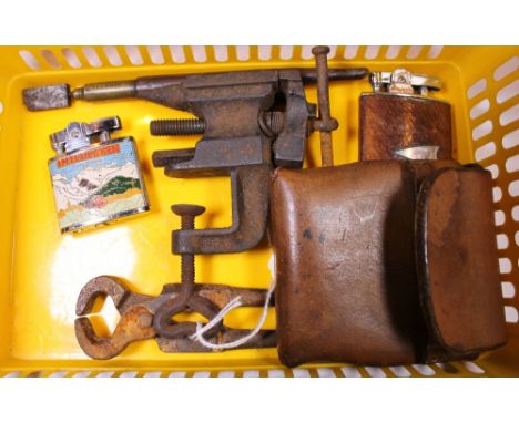 LIGHTERS AND TOOLS. Mixed quantity of lighters, tools and magnifier