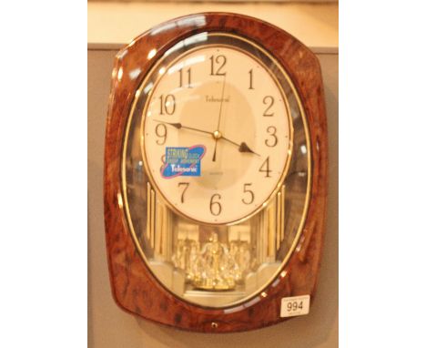 TELESONIC WALL CLOCK. Telesonic quartz movement wall clock