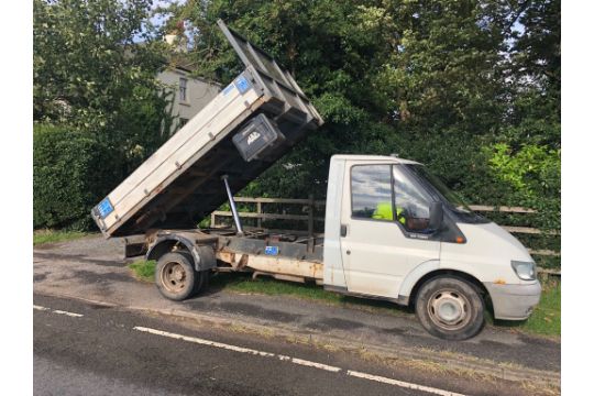 ford transit tippers for sale no vat