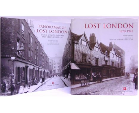 [TOPOGRAPHY]. LONDON  Davies, Philip. Lost London 1870-1945, seventh impression, Transatlantic Press, Croxley Green, 2009, bo