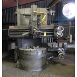 VERTICAL TURRET LATHE, 54"BULLARD CUTMASTER, 54" 4-jaw chuck w/master jaws, turret head, side head,