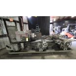 TURRET LATHE, WARNER & SWASEY MDL. 3A M-3500, 6" spdl. bore, 21" 3-jaw chuck, cross sliding turret,