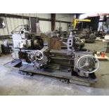 TURRET LATHE, WARNER & SWASEY MDL. 1A M-3400, 12" 3-jaw chuck, S/N 1470181