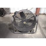 FAN, STRONGWAY MDL. SFDC6-600BTOH, 24" tilted direct drive drum fan