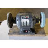 BENCH GRINDER, COLLINS QUALITY, 6" dia., 1/4 HP, 115 v., 3,450 RPM