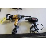 LOT CONSISTING OF: (1) 1/2" dia. corded twist drill & (1) Craftsman, 3/8" dia. corded drill