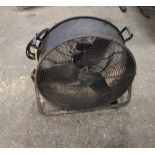 FAN, 24" tilted direct drive drum fan