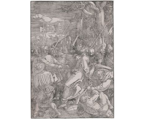 Albrecht Dürer, The capturing of Christ  /  Description:  The capturing of Christ. Christ captured by soldiers. At the same m