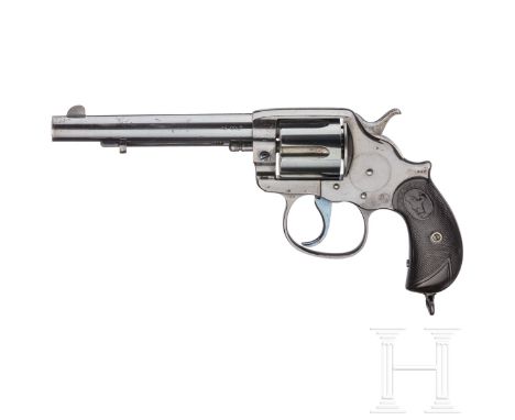 Colt Mod. 1878 Double Action Frontier, "Alascan" oder "Philippine"Kal. .45 long colt, Nr. 48043, blanker Lauf, Länge 6". Sech
