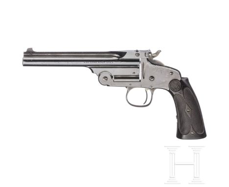 Smith &amp; Wesson Single Shot Model of 1891, First ModelKal. .22 l.r., Nr. 2310, nicht nummerngleich, Laufverriegelung Nr. 1