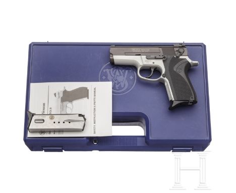 Smith &amp; Wesson Mod. 6906, two-tone, Performance Center, "Third Generation 9 mm Compact", im KofferKal. 9 mm Luger, Nr. VP
