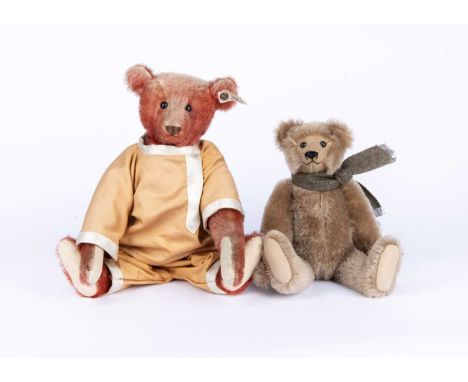 Walking in an English garden with Alfonzo, a Steiff limited edition Alfonzo Teddy Bear,  2886 of 5000 — 13in. (33cm.) high (f