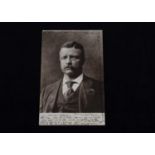 Four historic postcards relating to Theodore Roosevelt and the Teddy Bear, 1904 and 1905,