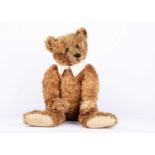 ‘Bo’ - Paul Volpp’s favourite bear, a cinnamon centre-seam Steiff Teddy Bear, circa 1905,