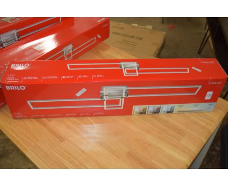 BRILLO LED LIGHT FITTING, 55W, 5500LM REMOTE CONTROL