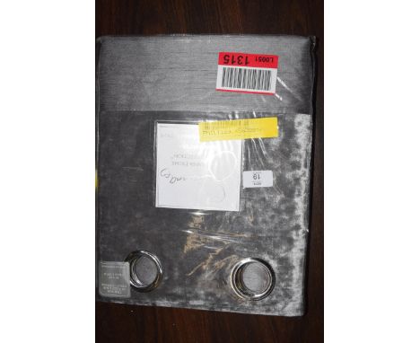 OLVERA ISLET ROOM DARKENING CURTAINS, SILVER, 46" WIDE X 54" DROP