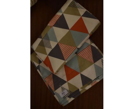 MCALLISTER TEXTILES VITA TAILORED CURTAINS, PAIR