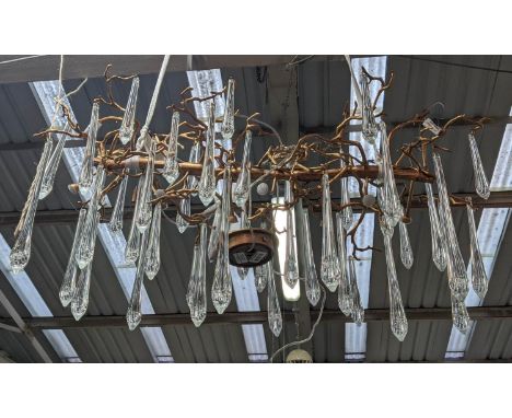 SERIP ORGANIC LIGHTING AQUA CHANDELIER, 70cm drop. 