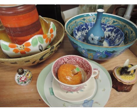 A selection of ceramics including Mason's, Midwinter etc