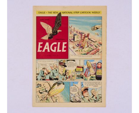 Eagle No 1 promo (1950). Promotional 8 pg full colour issue distributed to churches and schools in the UK to publicise the im