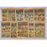 Dandy (1953-54) 628, 634, 635, 637, 638, 643, 646, 647 Easter, 650, 652. No 647 Easter [fn-],