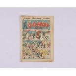 Dandy 159 (1940) Bumper Christmas Number. Hitler snowman front cover. Some cover edges are