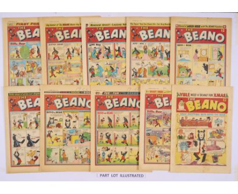 Beano (1959) 871-910. No 881 first The Three Bears by Leo Baxendale. Final series of Jimmy and his Magic Patch by Paddy Brenn