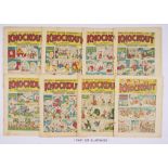 Knockout (1945) 306-357. Amalgamating The Magnet Victory Comic. Complete year with Sexton Blake,