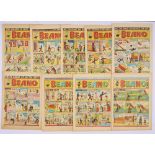 Beano (1954) 620-628 [vg/fn-] (9)