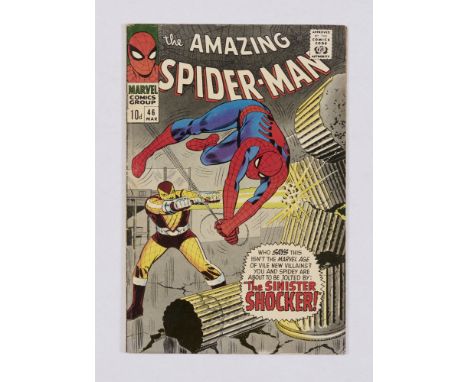 Amazing Spider-Man 46 (1967). Cream/light tan pages [vg+]. No Reserve