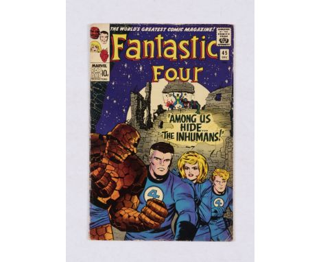 Fantastic Four 45 (1965). Biro initials to top back cover [vg+]. No Reserve