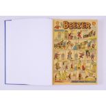 Beezer (1956) 1-50. Complete year in bound volume. Starring Ginger, Mick on the Moon, Pop, Dick