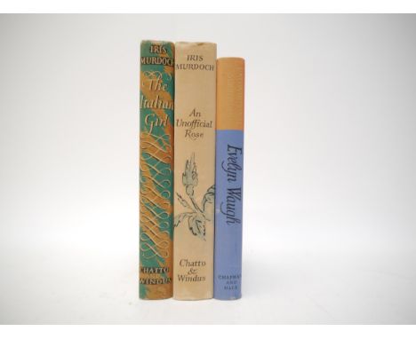 Iris Murdoch, 2 titles, both first editions published London, Chatto &amp; Windus, both original cloth gilt, both in dust wra