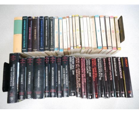 A box of 40+ Pevsners Architectural Guides: The Buildings of Englands