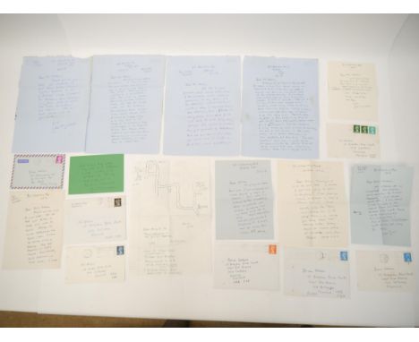 Iris Murdoch (1919-1999), Irish and British Novelist and Philosopher, 11 Autograph Letters Signed 1988-1996, all to a Mr Bria
