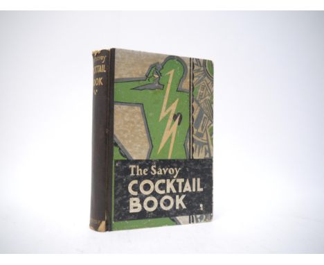 Harry Craddock: 'The Savoy Cocktail Book', London, Constable and Company, 1930, 1st edition, 1st issue (paginated to title), 