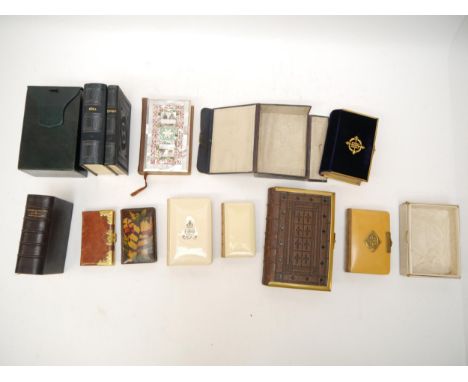 (Bindings), an excellent collection of Victorian and Edwardian prayer books etc. in various bindings, including morocco, purp