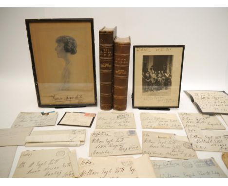 Princess Hélène d'Orléans, Duchess of Aosta (1871-1951), a collection of signed books, Autograph Letters Signed, signed portr