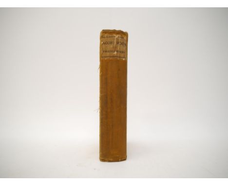 Virginia Woolf: 'Jacob's Room', London, Hogarth Press, 1922, first edition, half title, 290pp + 14pp catalogue of adverts at 