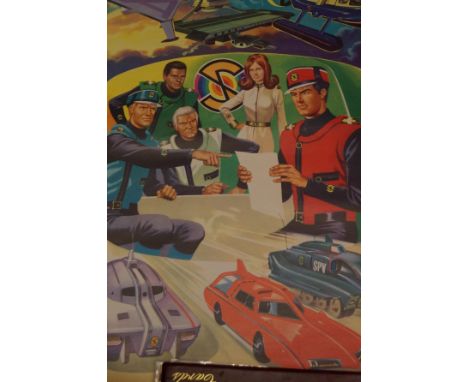 Vintage thunder birds poster