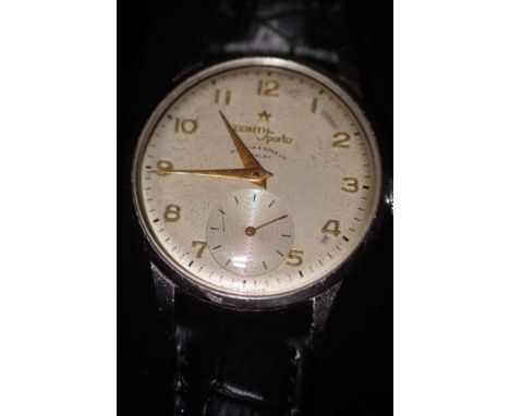 Gents Zenith sporto vintage wristwatch