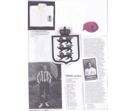 SOUTHAMPTON   Folder containing  large prints or copies of  Southampton FC historical items from 1885 inception showing origi
