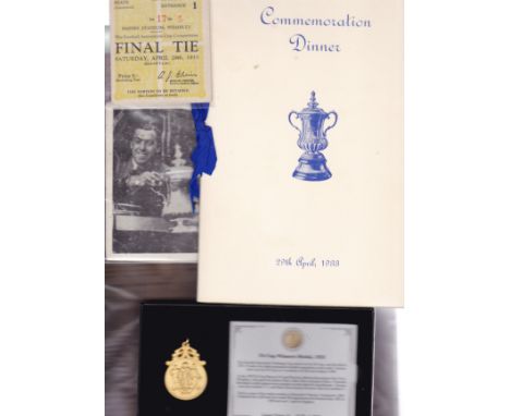 1933 FA CUP FINAL / EVERTON       A collection of items relating to the Everton v. Manchester City Final: Commemorative Dinne