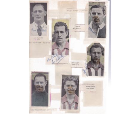SOUTHAMPTON    Well constructed folder containing cut out from magazines etc of most of the Southampton players from 1946 to 