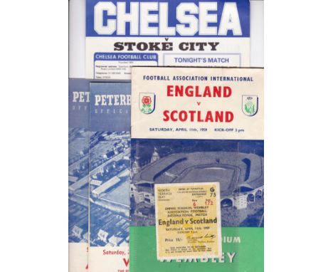 FOOTBALL MISCELLANY   Small collection of items, Peterborough v Wrexham 20/8/60 ( first Football League game  for Peterboroug