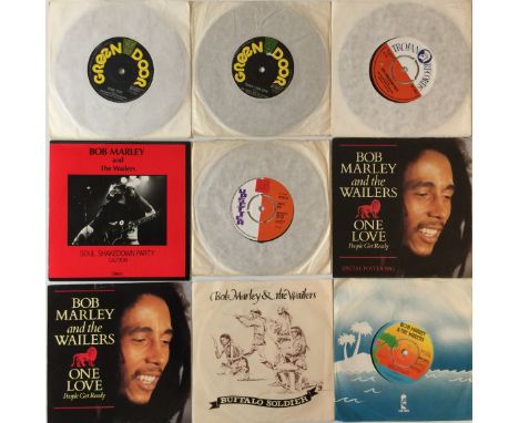 BOB MARLEY AND RELATED UK 7" COLLECTION. A wonderful collection of around 22 7" singles by Bob Marley and related. Titles inc