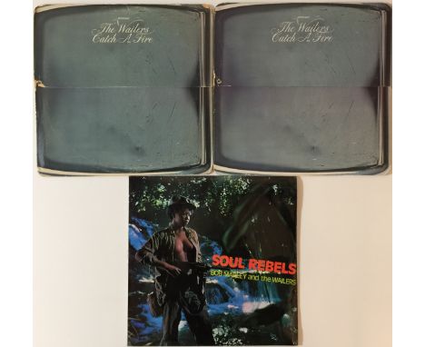 BOB MARLEY &amp; THE WAILERS - UK LP RARITIES. Terrific selection of 3 x hard to source early/original UK LPs. Titles are Sou