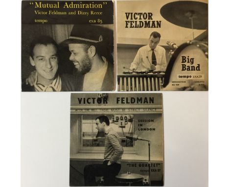 VICTOR FELDMAN - TEMPO EPs. Victor Feldman taking the lead with this wonderful selection of 3 x original UK Tempo EPs. Titles