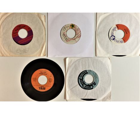 REGGAE 7" - TOP RARITIES (ROOTS/ROCKSTEADY). Incredibly hard to track down are these 5 dope Reggae 7"! Titles are Yard Band -